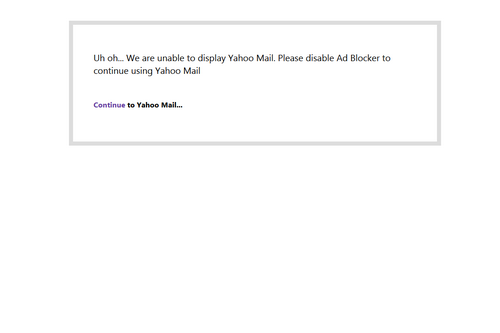 AdBlock Yahoo Mail Feat
