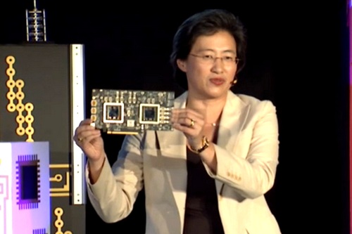 Lisa Su with Dual Fiji