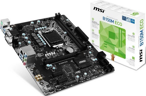 MSI Hadirkan Motherboard ECO untuk LGA1151 2 MSI B150M ECO