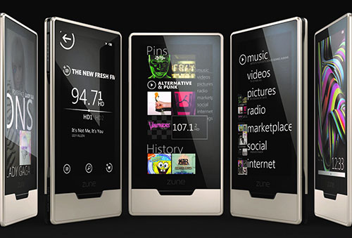 Layanan Zune Resmi Ditutup! 1 Microsoft Zune HD 1 2