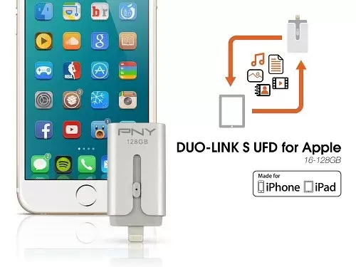 Direct Release: UFD PNY DUO-Link S Untuk Perangkat Apple 1 °ò¥» RGB