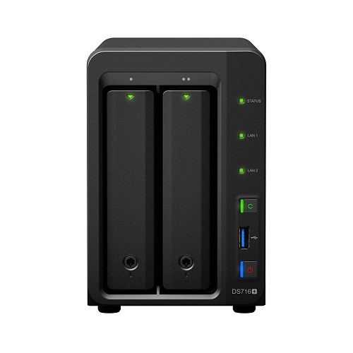 Direct Release: Synology® Announces DiskStation DS716+ 1 front