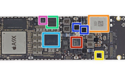 Konektor Lightning di iPad Pro Kompatibel dengan USB 3.0 2 iFixit iPad Pro Teardown
