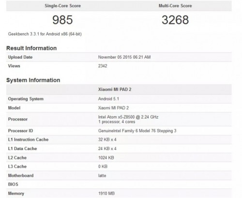 Xiaomi Siapkan Dua Gadget Baru di Penghujung Tahun! 5 spek mipad2