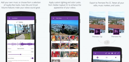 Adobe Hadirkan ‘Premiere Clip’ Untuk Android 1 1