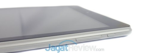 Review Tablet Axioo Windroid 9G+ 7 Tombol power dan pengaturan volume berada di sisi yang berlawanan