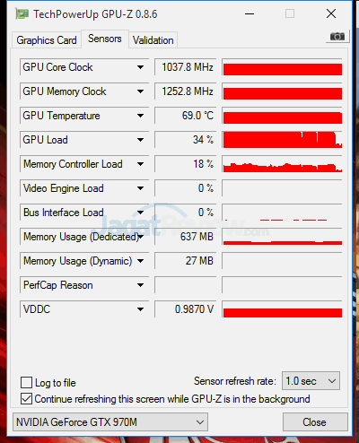 Review VGA Notebook: NVIDIA GeForce GTX 970M 2 NVIDIA GTX 970M GPUZ 02