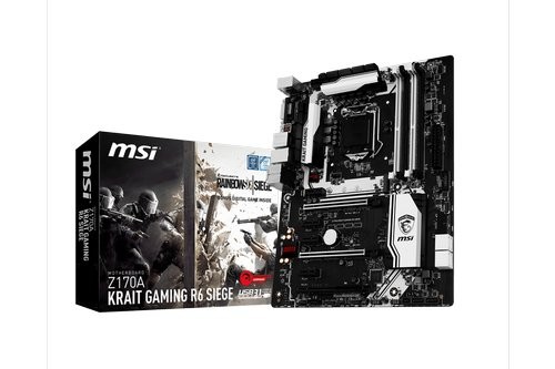 MSI Hadirkan Motherboard Z170 Bertema Rainbow Six Siege 1 Z170A KRAIT Gaming R6 SIEGE