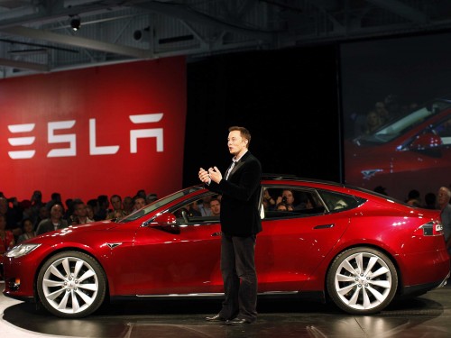 tesla elon