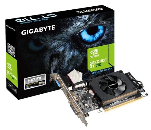 Parade VGA NVIDIA GeForce GT 710 5 GIGABYTE GT 710 1 GB 954 1800