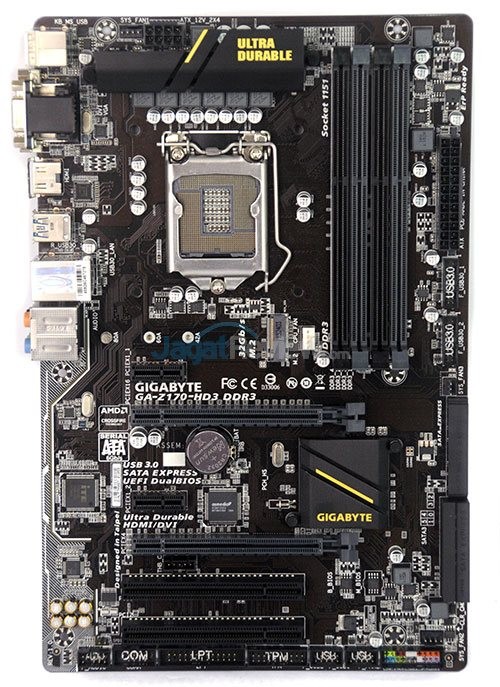Review: Gigabyte Z170-HD3 DDR3 1 Gigabyte_Z170_HD3_DDR3_5