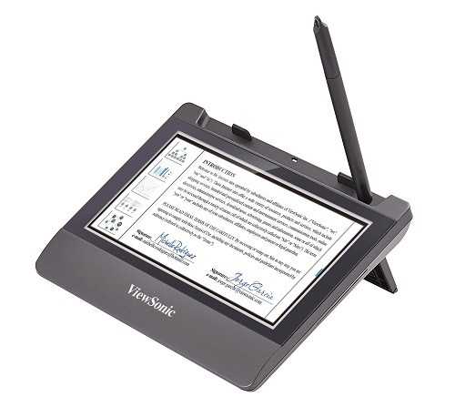 Direct Release: ViewSonic Umumkan Peluncuran Pen Display PD0711 yang Ringkas dan Canggih 2 PD0711_Left_With Pen