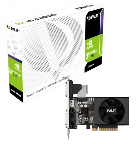 Palit GT 710 1 GB (Fan) 954 1600