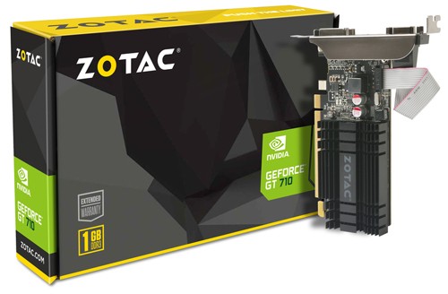 Zotac GT 710 1 GB 954 1600