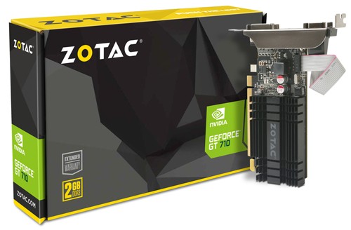 Zotac GT 710 2 GB 954 1600