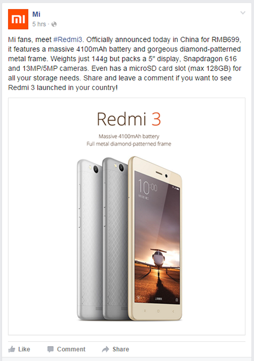 redmi 3