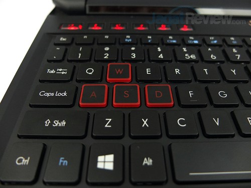 Review Notebook Gaming: Acer Predator 15 (G9-591-70VM) 10 ACER Predator 15 G9-591-70VM ASDW Keys