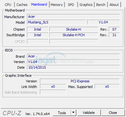 Review Notebook Gaming: Acer Predator 15 (G9-591-70VM) 4 ACER Predator 15 G9-591-70VM CPUZ 03