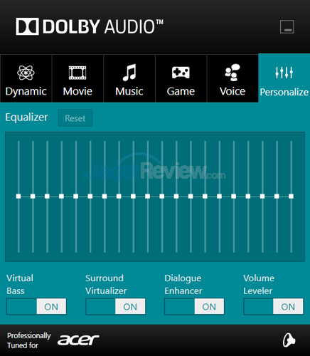 ACER Predator 15 G9-591-70VM Dolby Audio 06