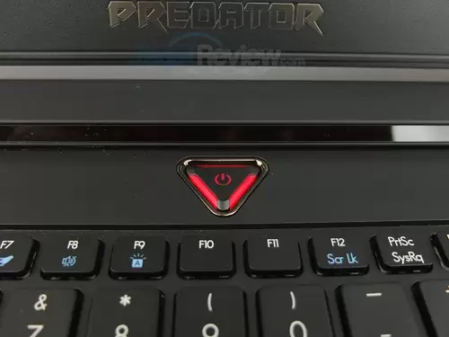 Review Notebook Gaming: Acer Predator 15 (G9-591-70VM) 8 ACER Predator 15 G9-591-70VM Power Button