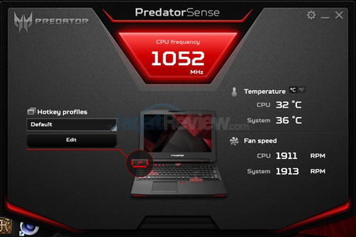 Review Notebook Gaming: Acer Predator 15 (G9-591-70VM) 10 ACER Predator 15 G9-591-70VM PredatorSense