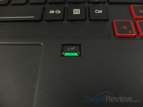 Review Notebook Gaming: Acer Predator 15 (G9-591-70VM) 12 ACER Predator 15 G9-591-70VM Touchpad On Off Button