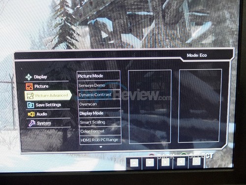 BenQ XL2411-B Menu 03