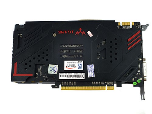 Test Perbandingan 13 VGA NVIDIA GeForce GTX 950 5 ClrFul_GTX950_iGame_BodyBack