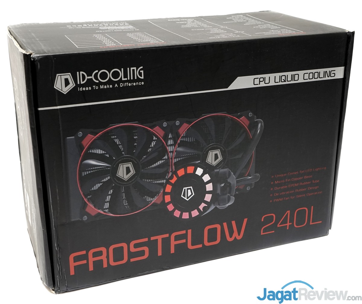 Review Watercooling ID-Cooling Frostflow 240L • Jagat Review