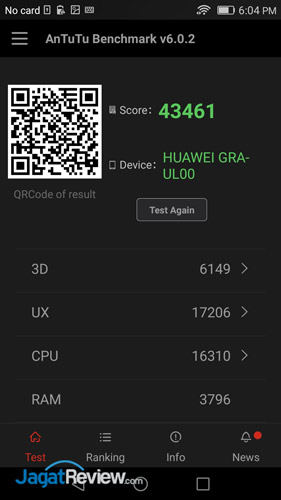 Review Smartphone Android Huawei P8 1 anTuTu