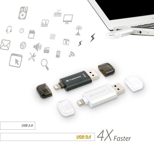 Direct Release: Transcend Meluncurkan JetDrive Go 300 Dengan Konektor Ganda untuk Secara Cepat Membebaskan Ruang Penyimpanan iPhone/iPad/iPod 2 002