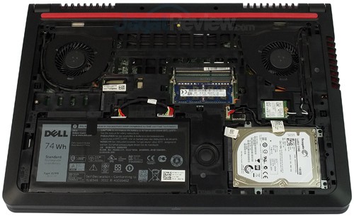 Review Notebook: Dell Inspiron 15 7559 Gaming 2 Dell Inspiron 15 7559 Internal Components