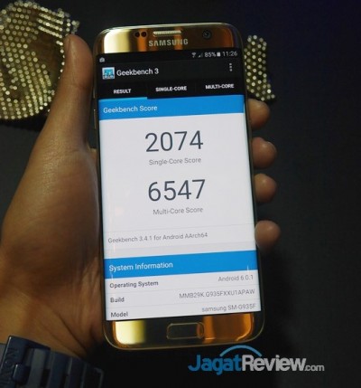 Galaxy S7 Geekbench 3