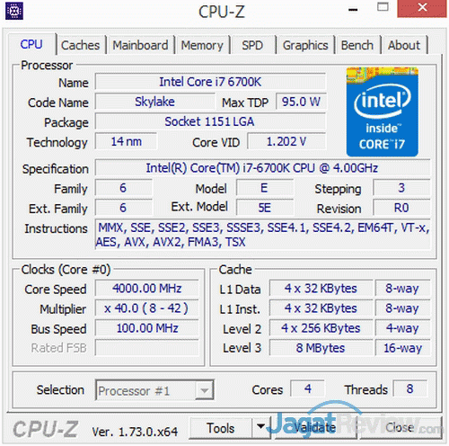 Gigabayte_Z170-HD3_DDR4_CPUZ_Normal