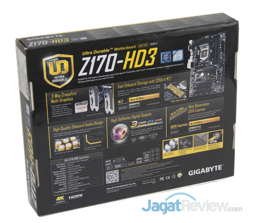 Review Motherboard: Gigabyte Z170-HD3 2 GigabyteZ170-HD3-DDR4_Box3
