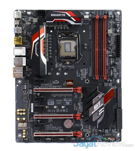 Gigabyte_Z170X-Gaming5_Board_TopView