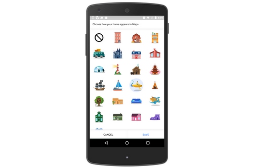 Google Maps Labels