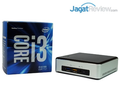 Intel NUC6i3SYK Size Comparison