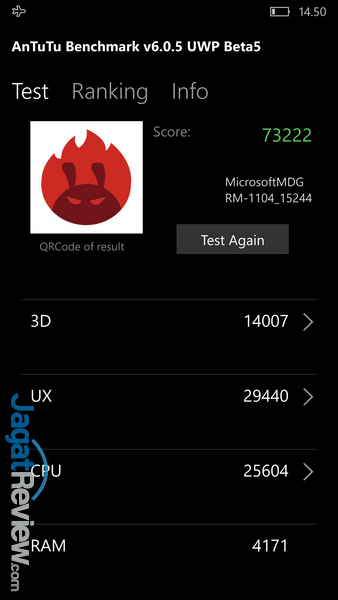 Review Smartphone Microsoft Lumia 950 1 Lumia 950 - Antutu