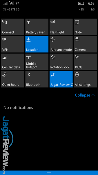 Review Smartphone Microsoft Lumia 950 5 Lumia 950 - Quick Function
