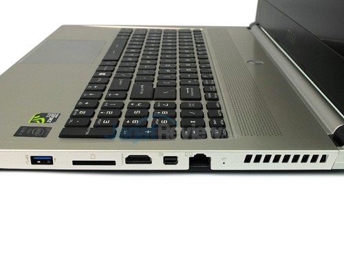 Review Notebook: MSI Prestige PX60 2QD 20 MSI PX60 2QD Right Side