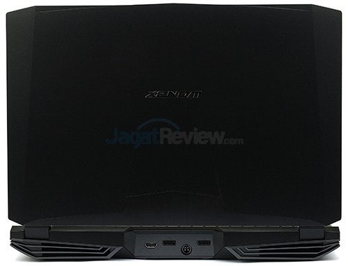 Review Notebook Gaming: Xenom Hercules HC17S G-SYNC 1 Xenom Hercules HC17S Rear Side