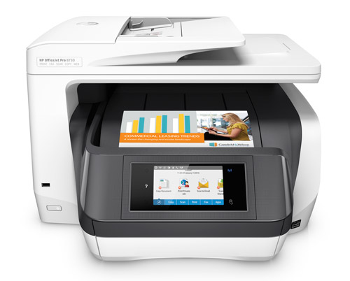 2 HP OfficeJet Pro 8730 All in One Printer