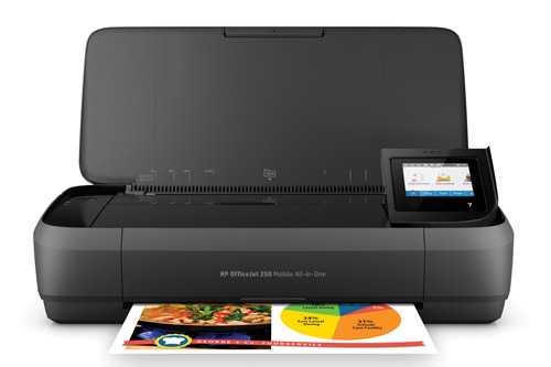 5 HP OfficeJet 250 Mobile All in One Printer