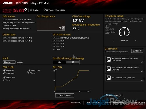Review Motherboard: ASUS Z170I Pro Gaming 1 ASUS_Z170I_Pro-Gaming_BIOS_EZ
