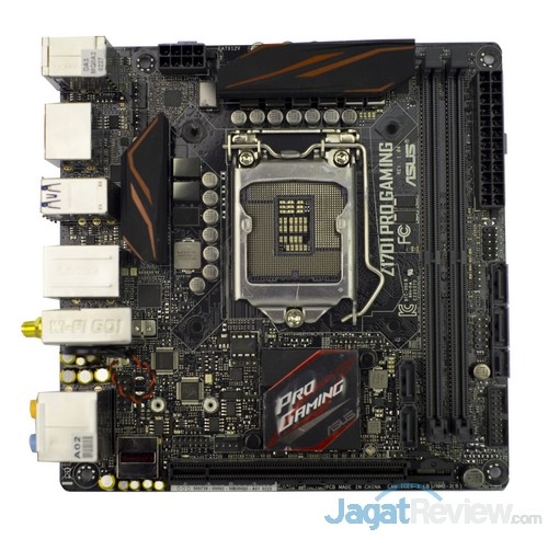Review Motherboard: ASUS Z170I Pro Gaming 2 ASUS_Z170I_Pro_Gaming_Board_TopView