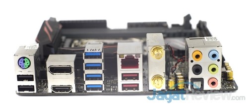 Review Motherboard: ASUS Z170I Pro Gaming 4 ASUS_Z170I_Pro_Gaming_Rear_IO