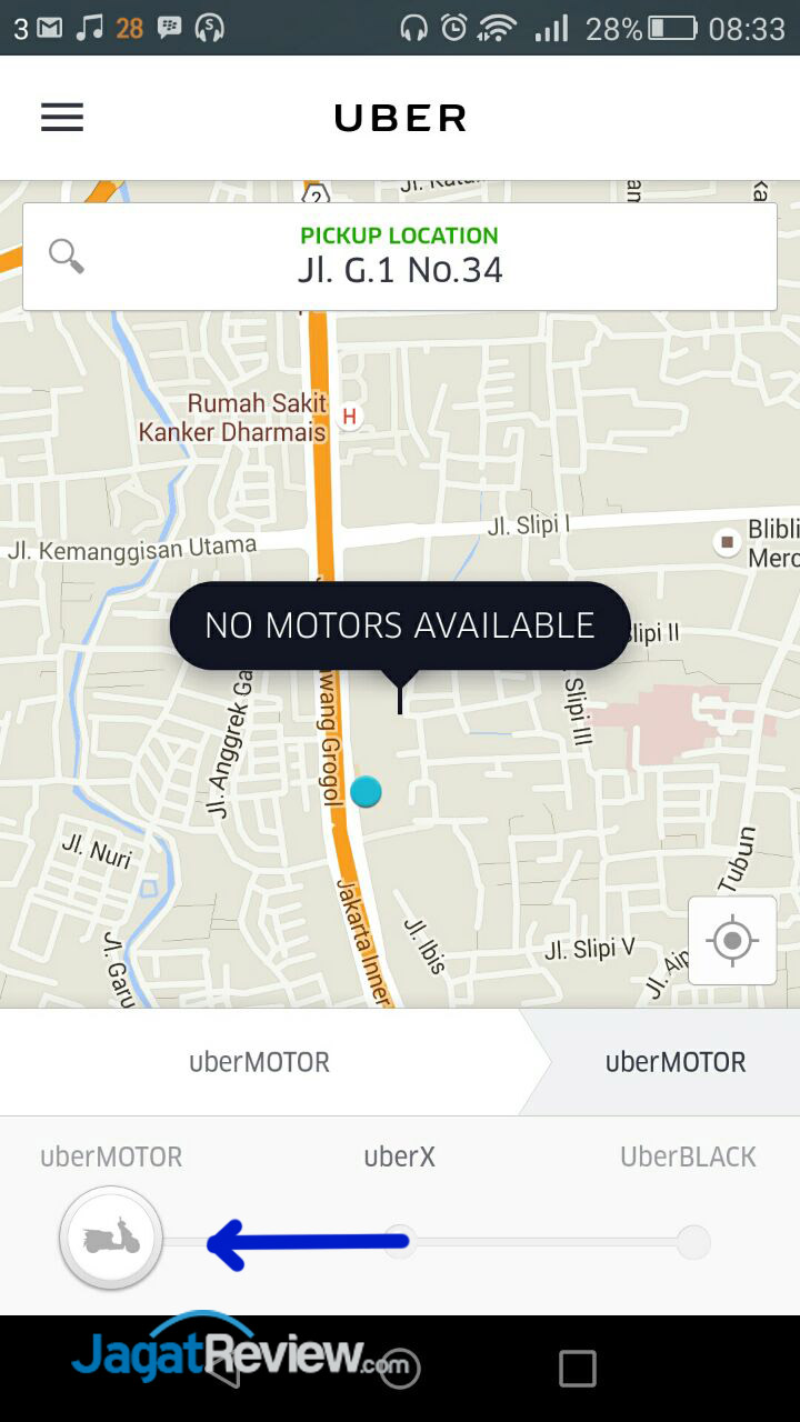 Ini Dia Tarif Dasar dan Cara Memesan uberMotor 10 Cara memesan UberMotor