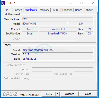 ECS LIVA Core CPUZ 03