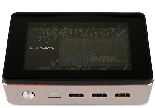 Review Mini PC Desktop: ECS LIVA Core 5 ECS LIVA Core Top Side